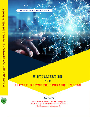 VIRTUALIZATION FOR SERVER, NETWORK, STORAGE & TOOLS(Paperback, Dr.V.Kumaresan, Mrs.M.Thangam, Dr.S.R.Raja, Mr.K.Sundaravadivelu, Dr.R.Mahaveerakannan)