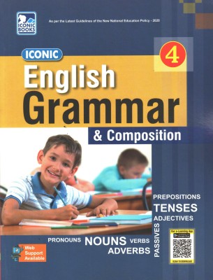 ICONIC BOOKS ENGLISH GRAMMAR & COMPOSITION CLASS 4(Paperback, DR. K.S .PAUL)