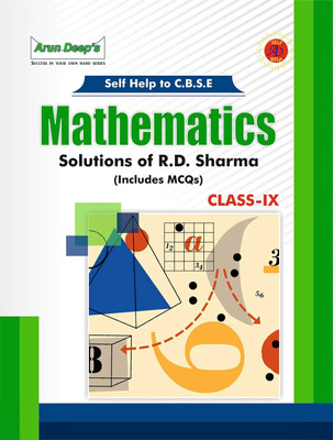 Self Help To Cbse Mathematics (solution Of R.D. Sharma Includes MCQs) Class IX 2023-24(Paperback, rd sharma)