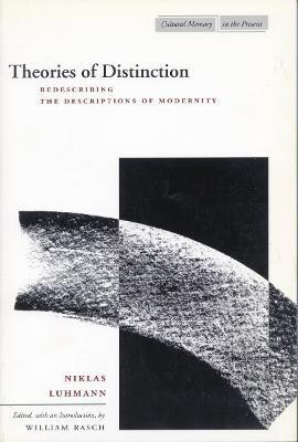 Theories of Distinction(English, Paperback, Luhmann Niklas)