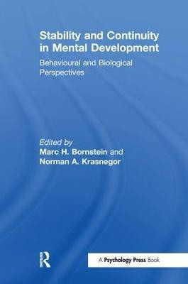 Stability and Continuity in Mental Development(English, Paperback, unknown)
