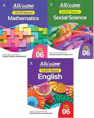 Arihant Cbse All in one Mathematics -Social Science and English Class-6
COMBO SET OF 3 BOOKS(Paperback, Rameshwar Pandey)