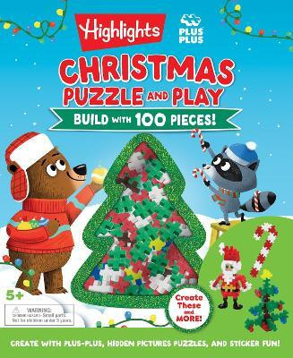Christmas Puzzle and Play: Build with 100 Pieces!(English, Hardcover, unknown)