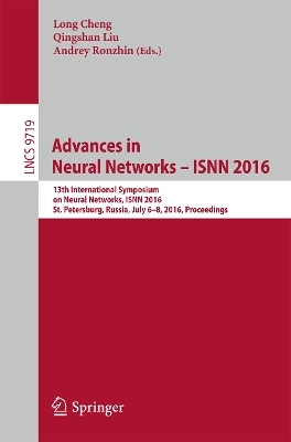 Advances in Neural Networks - ISNN 2016(English, Paperback, unknown)