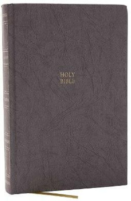 KJV Holy Bible: Paragraph-style Large Print Thinline with 43,000 Cross References, Gray Hardcover, Red Letter, Comfort Print: King James Version(English, Hardcover, Nelson Thomas)