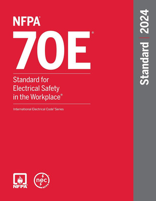 NFPA 70E, Standard for Electrical Safety in the Workplace, 2024 Edition Perfect Paperback(Paperback, national fire protection)