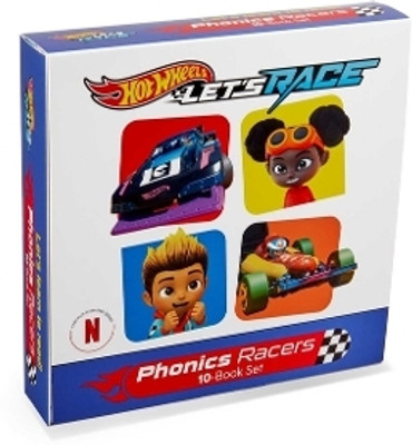 Hot Wheels Let's Race Phonics Racers(English, Paperback, Hodgin Molly Kempf)