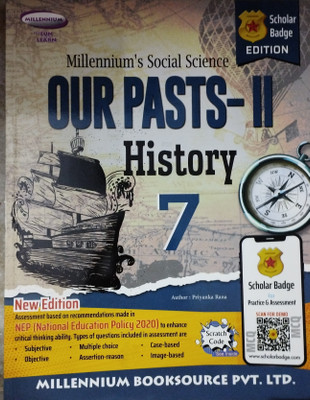 Millennium's social science our pasts - 2 history class 7(Paperback, Priyanka rana)