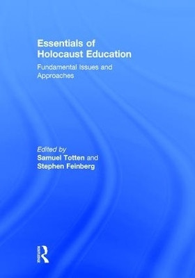 Essentials of Holocaust Education(English, Hardcover, unknown)