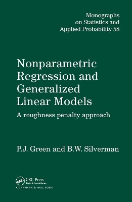 Nonparametric Regression and Generalized Linear Models(English, Hardcover, Green P.J.)