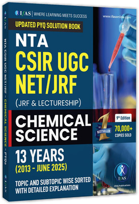 CSIR NET Chemical Science PYQ Book | Chemistry Previous Year Question Papers  - 2025 | 13 Years Chapterwise Solved Papers (2013 - June 2025) | Topicwise & Chapterwise PYQs with Detailed Solutions |NTA CSIR UGC NET, GATE, SET Chemistry Preparation Book | Two Brothers Publications(Paperback, IFAS Publ