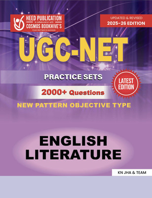 UGC ENGLISH LITERATURE - PRACTICE SETS - 2000+ Questions(Paperback, Heed Editorial Board - Cosmos Bookhive's)