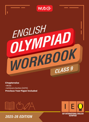 MTG International English Olympiad (IEO) Workbook Class 9 - Chapterwise MCQs, Previous Years Solved Paper & Achievers Section - SOF Olympiad Books For 2025-26 Exam(Paperback, ZARRIN ALI KHAN)
