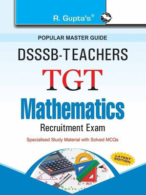 DSSSB: Teachers TGT Mathematics Recruitment Exam Guide(English, Paperback, RPH Editorial Board)