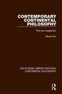 Contemporary Continental Philosophy(English, Paperback, Sim Stuart)