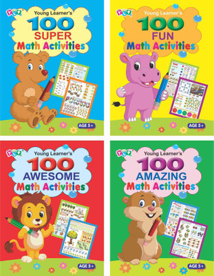 MATH ACTIVITIES (SET OF 4 TITLES)(English, Paperback, YOUNG LEARNER PUBLICATIONS)
