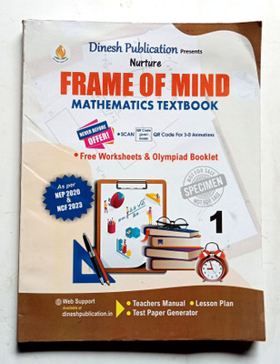 FRAME OF MIND MATHEMATICS TEXTBOOK -1(Paperback, Rajeev garg)