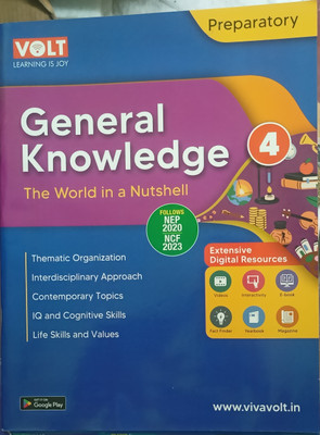 General knowledge class 4(Paperback, Volt unit)