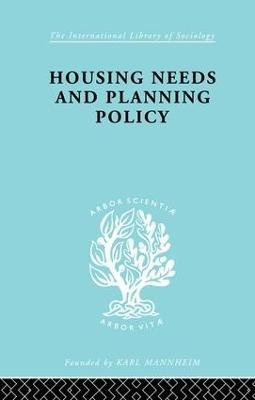 Housing Needs and Planning Policy(English, Paperback, Cullingworth J Barry)
