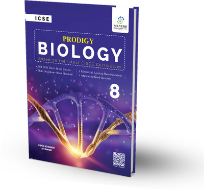 ICSE Biology Prodigy for Class 8 (Based on the latest CISCE Curriculum)(Paperback, Dipak KR Singh, R.V. Singh)