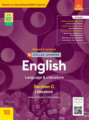On Board! Revised Stellar Learning English Language & Literature Sec. C 10 By Ratna Sagar(Paperback, Our Experts)