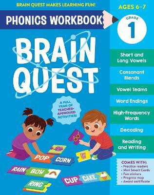 Brain Quest Phonics Workbook: Grade 1(English, Paperback, Publishing Workman)
