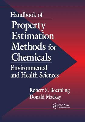 Handbook of Property Estimation Methods for Chemicals(English, Paperback, unknown)