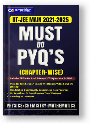Competishun- Jee Main Physics, Chemistry & Mathematics Chapterwise Mus(English, Hardcover, unknown)