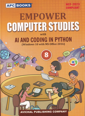 Empower Computer Studies with AI and Coding in Python Class 8 (2024-25 Examination)(Paperback, Vijay Kumar Pandey, Dilip Kumar Dey)