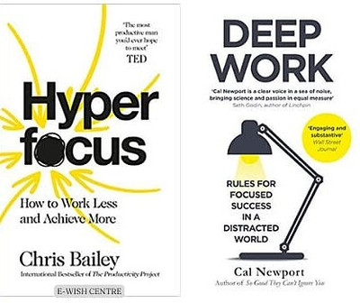 Hyper Focus And Deep Work (2 Best Selling Combo)(Paperback, JMD BOOKS)