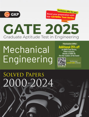 Gate 2025 - Mechanical Engineering - Solved Papers (2000-2024)(English, Paperback, Garg Vinit)