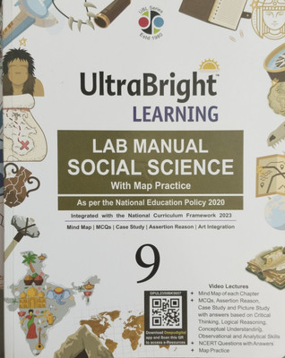 Ultrabright learning lab manual Social Science with math practice 9(Paperback, .)