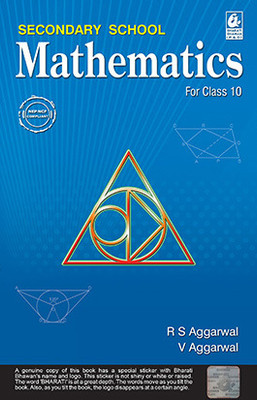 R S Aggarwal Secondary School Mathematics For Class 10-CBSE with 1 Disc Paperback, Veena Aggarwal, R S Aggarwal|New Latest Edition For 2025-2026 with 1 Disc(Paperback, Veena Aggarwal, R S Aggarwal)
