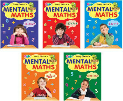 Mental Maths (5 Titles)  - practice and master the fundamental concepts of mathematics with 5 Disc(English, Paperback, Rajesh Singh)