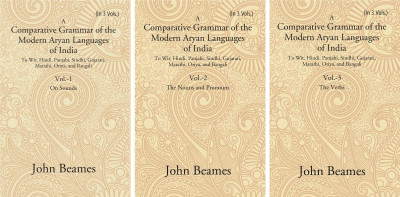 A Comparative Grammar Of The Modern Aryan Languages Of India: To Wit, Hindi, Panjabi, Sindhi, Gujarati, Marathi, Oriya, And Bangali Volume:- 3 Vols. Set(Hardcover, John Beames)