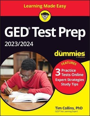 GED Test Prep 2023 / 2024 For Dummies(English, Paperback, Collins Tim)