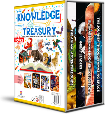 Hello Friend Books The Ultimate Knowledge Treasury: Set of 4 Paperback Knowledge Encyclopedia Books to Enhance Learning- Amazing Space, Wonders of the Wild, Human Body, Great Leaders(Paperback, Hello Friend Books) Hello Friend Books The Ultimate Knowledge Treasury: Set of 4 Paperback Knowledge Encyclopedia Books to Enhance Learning- Amazing Space, Wonders of the Wild, Human Body, Great Leaders(Paperback, Hello Friend Books)