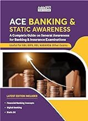 Ace Banking And Static Awareness Book (Latest English Printed Edition) (Paperback, Adda247 Publications)(BOOK, ADDA 247)