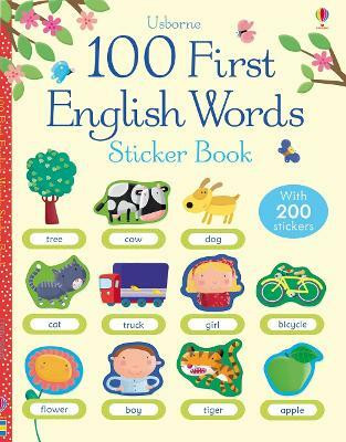 100 First English Words Sticker Book(English, Paperback, Brooks Felicity)