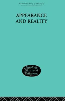 Appearance and Reality(English, Paperback, Bradley F H)