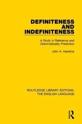 Definiteness and Indefiniteness(English, Paperback, Hawkins John)