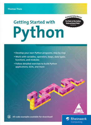 Getting Started with Python (Grayscale Indian Edition)(Paperback, Thomas Theis)
