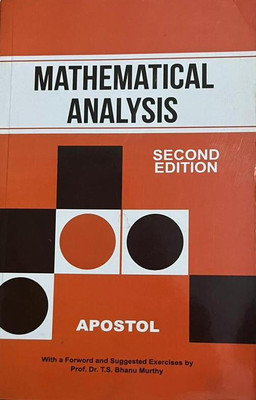 MATHEMATICAL ANALYSIS(Paperback, APOSTOL)