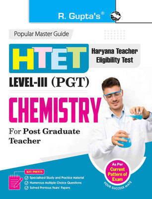 HTET: PGT (Post Graduate Teacher) CHEMISTRY (Level III) Exam Guide(Paperback, RPH Editorial Board)
