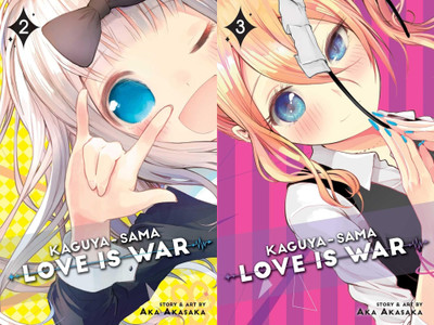 Kaguya-sama: Love Is War, Vol.2 & Vol.3(Paperback, Akasaka Aka)