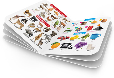 Lkg Class Picture Board Book : Board Books For Children, All In One essential Board Book, Gift For Kids MY FIRST ALL IN ONE BOARD BOOK, gift for birthday(Board Book, GO WOO)