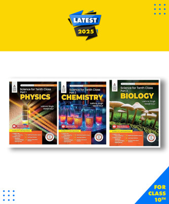S Chand Lakhmir Singh Science Class 10 Part 1 Physics + Part 2 Chemistry + Part 3 Biology -Set of 3 Books For 2025-26 Exam Paperback, Lakhmir Singh, Manjit kaur|New Latest Edition For 2025-2026(Paperback, Lakhmir Singh, Manjit kaur) S Chand Lakhmir Singh Science Class 10 Part 1 Physics + Part 2 Chemistry + Part 3 Biology -Set of 3 Books For 2025-26 Exam Paperback, Lakhmir Singh, Manjit kaur|New Latest Edition For 2025-2026(Paperback, Lakhmir Singh, Manjit kaur)