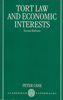 Tort Law and Economic Interests(English, Paperback, Cane Peter)