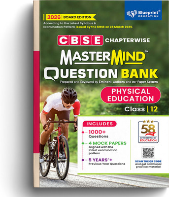 Mastermind CBSE Question Bank Class 12 Physical Education Exam 2026 With 4 Mock Papers(Paperback, Blueprint Editorial)