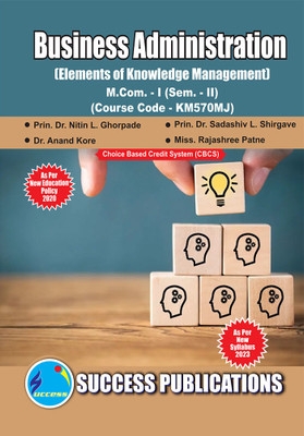 Elements of Knowledge Management, First Year, M.Com, Sem-II-English(English, Paperback, Prin Nitin L Ghorpade Prin Dr Dr)
